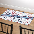 Mod Marina Personalized Throw Rug